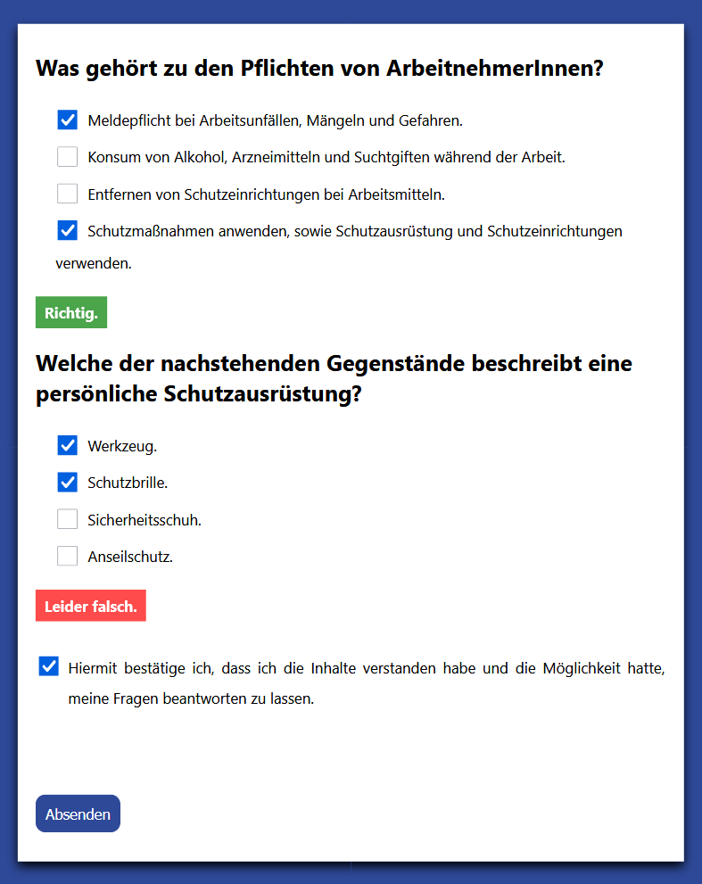 Wissens-Check